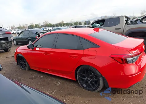 2024 Honda Civic Sport из США, поврежденный, VIN 2HGFE2F50RH551503